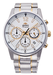 Orient Sporty Biały/Stal Ø42 mm RA-KV0003S