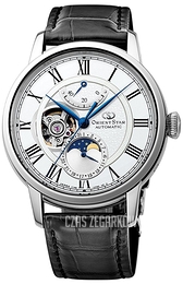 Orient Star Star Biały/Skóra Ø41 mm RE-AM0001S00B