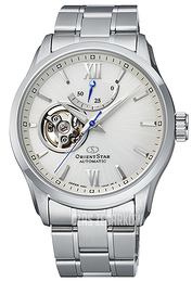 Orient Star Star Srebrny/Stal Ø40 mm RE-AT0003S00B
