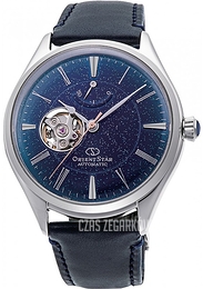 Orient Classic Niebieski/Skóra Ø41 mm RE-AT0205L00B