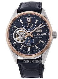 Orient Star Star Niebieski/Skóra Ø41 mm RE-AV0111L00B