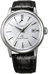 Orient Star Star Srebrny/Skóra Ø38.5 mm SAF02004W00B