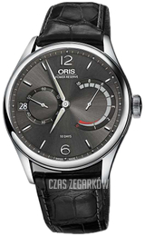 Oris Culture Szary/Skóra Ø43 mm 01 111 7700 4063-Set 1 23 73FC