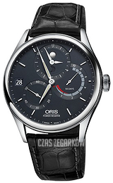 Oris Culture Niebieski/Skóra Ø43 mm 01 112 7726 4055-Set 1 23 72FC