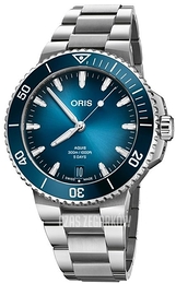 Oris Aquis Niebieski/Stal Ø43.5 mm 01 400 7790 4135-07 8 23 02PEB