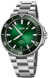 Oris Aquis Zielony/Stal Ø43.5 mm 01 400 7790 4157-07 8 23 02PEB