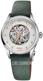 Oris Culture Srebrny/Skóra Ø33 mm 01 560 7724 4031-07 5 17 35FC
