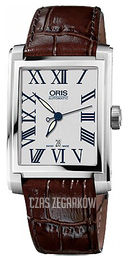 Oris Culture Srebrny/Skóra 44x30 mm 01 561 7657 4071-07 5 21 70FC