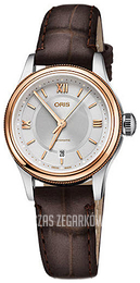 Oris Culture Srebrny/Skóra Ø28.5 mm 01 561 7718 4371-07 5 14 32