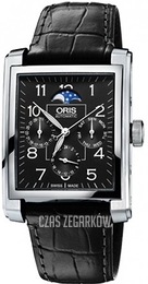 Oris Oris Culture Czarny/Skóra 46x33 mm 01 582 7658 4034-07 5 23 71FC