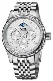 Oris Aviation Srebrny/Stal Ø40 mm 01 582 7678 4061-07 8 20 30