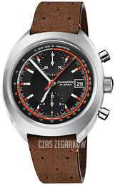 Oris Motor Sport Czarny/Skóra Ø40 mm 01 673 7739 4034-Set LS
