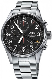 Oris Oris Aviation Czarny/Stal Ø44 mm 01 677 7699 4164-07 8 22 19