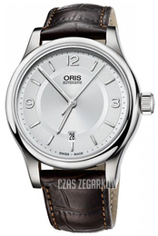 Oris Culture Srebrny/Skóra Ø42 mm 01 733 7594 4031-07 5 20 12