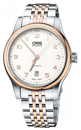 Oris Culture Biały/Stal w kolorze różowego złota Ø42 mm 01 733 7594 4391-07 8 20 63