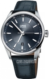 Oris Oris Culture Niebieski/Skóra Ø42 mm 01 733 7642 4035-07 5 21 85FC