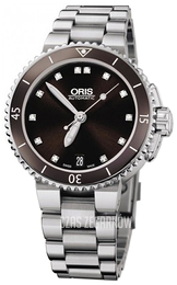 Oris Divers Brązowy/Stal Ø36 mm 01 733 7652 4192-07 8 18 01P