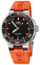 Oris Diving Czarny/Guma Ø43 mm 01 733 7653 4128-07 4 26 32EB