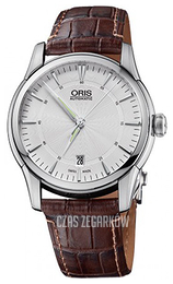 Oris Culture Srebrny/Skóra Ø40 mm 01 733 7670 4051-07 1 21 73FC