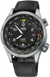 Oris Oris Aviation Czarny/Skóra Ø47 mm 01 733 7705 4164-07 5 23 19FC