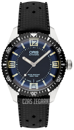 Oris Diving Niebieski/Guma Ø40 mm 01 733 7707 4035-07 4 20 18