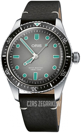 Oris Diving Szary/Skóra Ø40 mm 01 733 7707 4053-07 5 20 89
