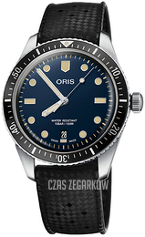 Oris Diving Niebieski/Guma Ø40 mm 01 733 7707 4055-07 4 20 18