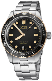 Oris Divers Czarny/Stal Ø40 mm 01 733 7707 4354-07 8 20 18