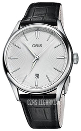 Oris Culture Srebrny/Skóra Ø40 mm 01 733 7721 4051-07 5 21 64FC
