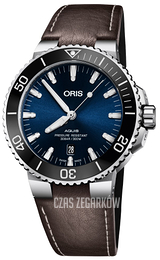 Oris Diving Niebieski/Skóra Ø43.5 mm 01 733 7730 4135-07 5 24 10EB