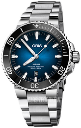 Oris Diving Niebieski/Stal Ø43.5 mm 01 733 7730 4185-Set MB