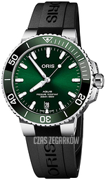 Oris Diving Zielony/Guma Ø39.5 mm 01 733 7732 4157-07 4 21 64FC