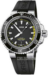 Oris Diving Czarny/Guma Ø45.8 mm 01 733 7755 4154-Set RS