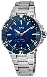 Oris Aquis Niebieski/Stal Ø41.5 mm 01 733 7766 4185-Set