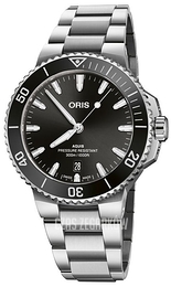 Oris Aquis Czarny/Stal Ø41.5 mm 01 733 7787 4154-07 8 22 04PEB