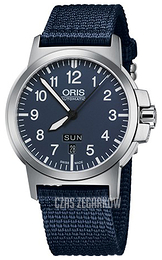 Oris Aviation Niebieski/Tkanina Ø42 mm 01 735 7641 4165-07 5 22 26