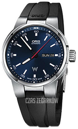 Oris Motor Sport Niebieski/Guma Ø42 mm 01 735 7740 4155-07 4 24 54FC