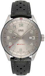 Oris Motor Sport Srebrny/Skóra Ø44 mm 01 747 7701 4461-07 5 22 87FCS