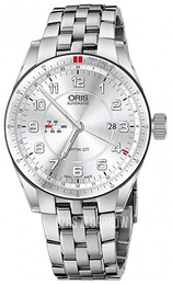 Oris Motor Sport Srebrny/Stal Ø44 mm 01 747 7701 4461-07 8 22 85