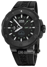 Oris Diving Czarny/Guma Ø49 mm 01 747 7715 7754-Set