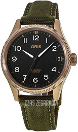 Oris Big Crown Czarny/Skóra Ø41 mm 01 751 7761 3164-07 3 2003BRLC