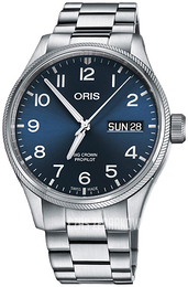 Oris Aviation Niebieski/Stal Ø45 mm 01 752 7698 4065-07 8 22 19