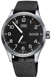 Oris Oris Aviation Czarny/Tkanina Ø45 mm 01 752 7698 4164-07 5 22 15FC