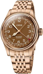 Oris Big Crown Brązowy/Stal Ø40 mm 01 754 7741 3166-07 8 20 01