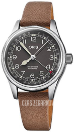 Oris Aviation Czarny/Skóra Ø36 mm 01 754 7749 4064-07 5 17 68G