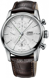 Oris Oris Culture Srebrny/Skóra Ø44 mm 01 774 7686 4051-07 1 23 73FC