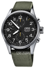 Oris Aviation Czarny/Tkanina Ø43 mm 01 774 7699 4134-07 5 22 14FC