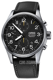 Oris Aviation Czarny/Skóra Ø44 mm 01 774 7699 4134-07 5 22 19FC