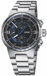 Oris Motor Sport Czarny/Stal Ø44 mm 01 774 7717 4184-Set MB