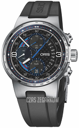 Oris Motor Sport Czarny/Guma Ø44 mm 01 774 7717 4184-Set RS